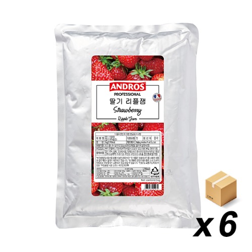 앤드로스 딸기 리플쨈 1Kg 6개 (BOX)