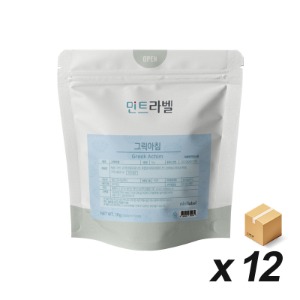 민트라벨 그릭아침 요거트 파우더 1Kg 12개 (BOX)