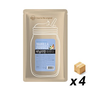 대상 복음자리 바닐라 파우더 1Kg 4개 (BOX)