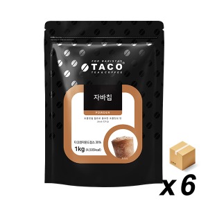 타코 자바칩 프라페믹스 1Kg 6개 (BOX)