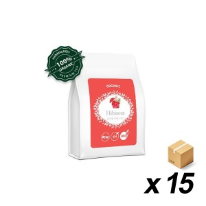 아레스 유기농 히비스커스(잎차) 100g 15개(BOX)