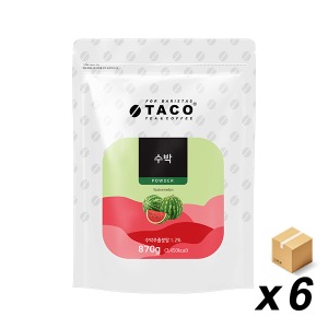 타코 톡톡 수박펀치 파우더 870g 6개 (BOX)