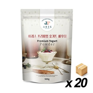 아레스 프리미엄 요거트 파우더 500g 20개(BOX)