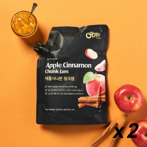오트리 애플시나몬 청크잼 1kg 2개