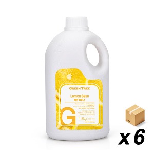[업체발송] 그린트리 레몬 베이스 1.8Kg 6개 (BOX)