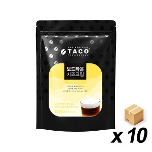 타코 보드라운 치즈크림 파우더 300g 10개 (BOX)