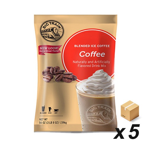 빅트레인 커피 파우더 1.59Kg 5개 (BOX)
