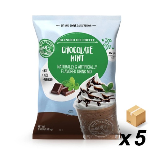 빅트레인 초콜릿 민트 파우더 1.59Kg 5개 (BOX)