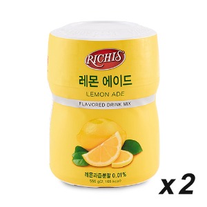 리치스 레몬 에이드 550g 2개