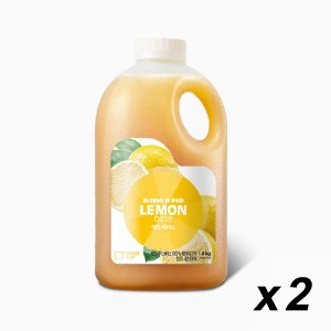 스위트컵 농축액 레몬 1.8Kg 2개