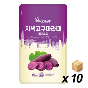 세미 베버시티 자색 고구마라떼 페이스트 1Kg 10개 (BOX)