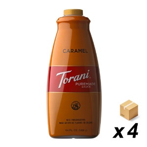 토라니 퓨어메이드 카라멜 소스 1.89L 4개 (BOX)