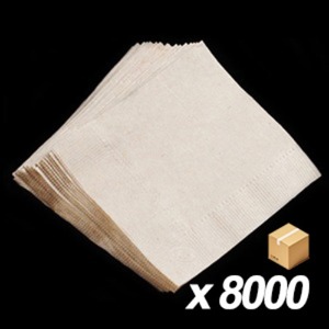 칵테일 냅킨(갈색) 400매/20봉 (BOX)