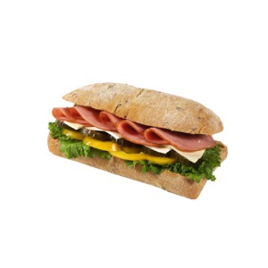 [업체발송][냉동] 브레드샵 햄앤크림치즈 치아바타 샌드위치 210g