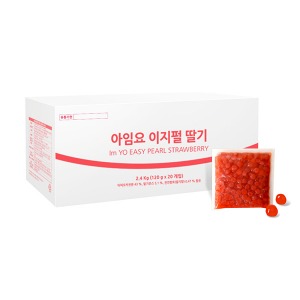 [임박할인][냉동] 아임요 이지 타피오카 펄 딸기 120g 20개 (BOX)