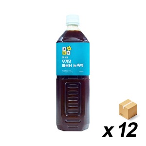 핫 섬머 무가당 아쌈티 농축액 1L 12개 (BOX)