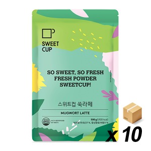 스위트컵 쑥 라떼 파우더 500g 10개 (BOX)