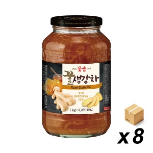 꽃샘 꿀생강차 1Kg 8개 (BOX)