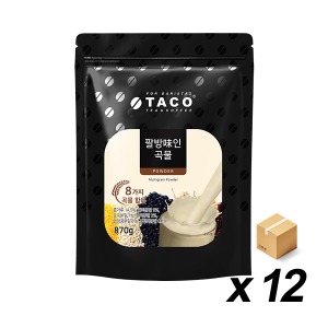 타코 팔방미인 곡물파우더 870g 12개(BOX)