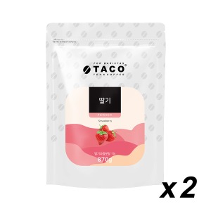 타코 딸기 파우더 870g 2개