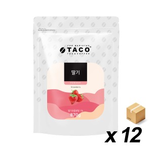 타코 딸기 파우더 870g 12개(BOX)