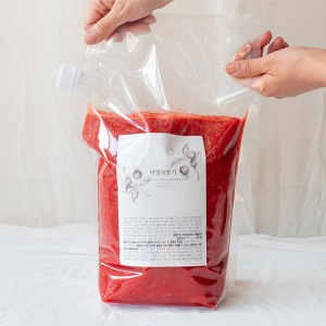 [업체발송][무료배송] 마법의 딸기 수제딸기청 2.5kg