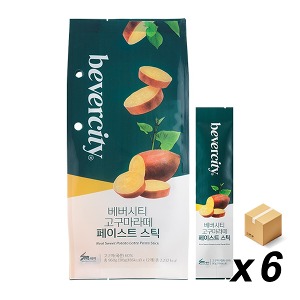 베버시티 고구마라떼 페이스트 스틱 80g 6개(BOX)