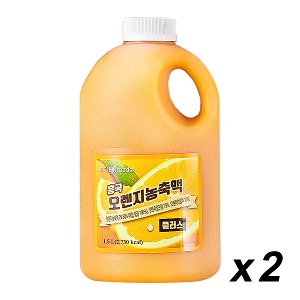[냉장] 흥국 농축액 오렌지 1.5L 2개