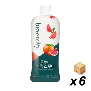 베버시티 후루티 자몽 스무디 1.8kg 6개 (BOX)