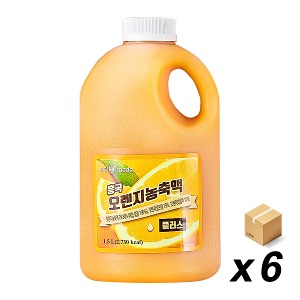 [냉장] 흥국 농축액 오렌지 1.5L 6개 (BOX)