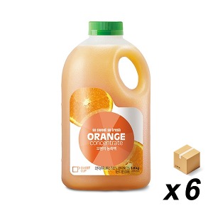 스위트컵 농축액 오렌지 1.8Kg 6개 (BOX)