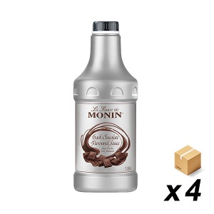 모닌 소스 다크초콜릿 1.89L 4개 (BOX)