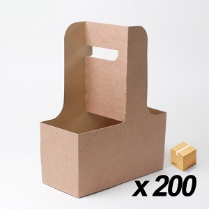 더쎈 크라프트 무지 캐리어 200매 (BOX)