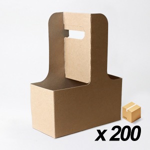 크라프트 무지 캐리어 460 200매 (BOX)